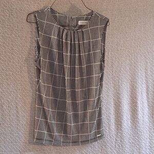 Calvin Klein Dress Shirt XS Black/white